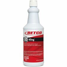 Betco Kling Toilet Bowl Cleaner For Bathroom - 32 oz (2 lb) - Mint Scent - Recommended For: Rust Remover, Scale Remover, Hard Water Remover, Mineral Deposit Remover - Aqua Blue - 12 / Carton