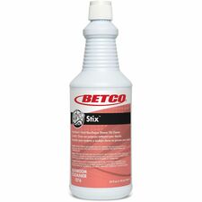 Betco Stix Toilet Bowl Cleaner For Toilet Bowl, Porcelain, Tile, Restroom, Urinal, Sink, Bathtub, Stainless Steel, Chrome, Enamel - 32 oz (2 lb) - Cherry Almond Scent - Recommended For: Hard Water Remover, Mineral Deposit Remover, Scale Remover, Rust Remo