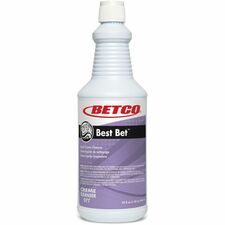 Betco Liquid Abrasive Creme Cleanser For Ceramic, Tile, Plastic, Porcelain - 32 oz (2 lb) - Mint Scent - Recommended For: Rust Remover, Soap Scum Remover, Stain Remover, Grease Remover, Hard Water Remover, Mineral Deposit Remover - Non-scratching, Abrasiv