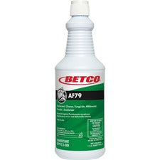 Betco AF79 Acid-Free Restroom Cleaner For Restroom - Ready-To-Use - 32 fl oz (1 quart) - Citrus Bouquet Scent - Recommended For: Germs Remover, Soap Scum Remover - Disinfectant, Deodorize - Clear Blue - 1 Each