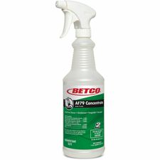 Betco Green Earth AF79 Disinfectant Empty Spray Bottle 12 / Carton