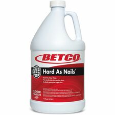 Betco Hard As Nails Floor Finish For Floor - 128 fl oz (4 quart) - Mild Scent - Recommended For: Scuff Mark Remover, Dirt Remover - Durable - 4 / Carton