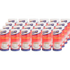 Genuine Joe Nondairy Creamer Canister 0.75 lb (12 oz) - 3/Pack - 8 / Carton