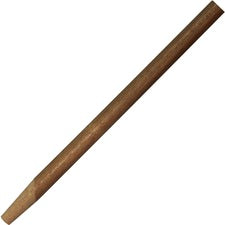 Genuine Joe Squeegee Handle 60" Length x 1" Diameter - Natural - Wood - 1 Each