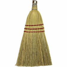 Genuine Joe Whisk Broom Natural - 1 Each