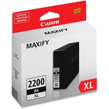 Canon PGI-2200XL Original High Yield Inkjet Ink Cartridge - Black - 1 Each 2500 Pages (Per Cartridge)