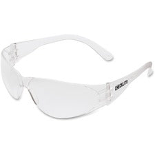 Crews Checklite Duramass Glasses Ultraviolet Protection - Clear Lens - Scratch Resistant, Flexible - 1 Each