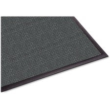 Guardian Floor Protection WaterGuard Wiper Scraper Indoor Mat Indoor, Outdoor, Floor, Entryway, Breakroom, Kitchen - 60" Length x 36" Width - Rectangular - Fiber, Polypropylene - Charcoal - 1 Each