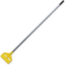 Rubbermaid Commercial Invader Wet Mop Fiberglass Handle 60" Length - Gray - Fiberglass - 1 Each