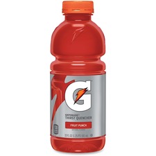 Gatorade Fruit Punch Thirst Quencher 20 fl oz (591 mL) - Fruit Punch - 24 / Carton