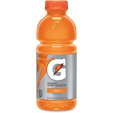 Gatorade Orange Thirst Quencher 20 fl oz (591 mL) - Orange - 24 / Carton