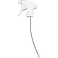 Genuine Joe Contour Trigger Sprayer White - 24 / Carton