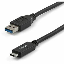 StarTech.com 1m 3 ft USB C to A Cable - USB 3.1 10Gbps - USB-IF Certified 3.28 ft USB/USB-C Data Transfer Cable for Hard Disk Drive Enclosure, Notebook, Desktop Computer, Portable Hard Drive, Docking Station, Smartphone, Hard Drive, Wall Charger, Power Ba