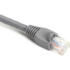 Black Box GigaTrue Cat.6 UTP Patch Network Cable 9" Category 6 Network Cable for Patch Panel, Wallplate, Network Device - First End: 1 x RJ-45 Network - Male - Second End: 1 x RJ-45 Network - Male - 1 Gbit/s - Patch Cable - Gold Plated Contact - CM - 24 A