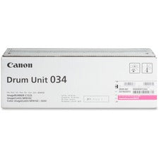 Canon DRUM034 Drum Unit Laser Print Technology - Magenta - 1 Each