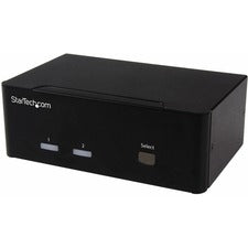 StarTech.com 2-Port KVM Switch with Dual VGA - USB 2.0 2 Computer(s) - 1 Local User(s) - 1920 x 1200 - 6 x USB - 6 x VGA - TAA Compliant