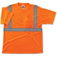 Ergodyne Class 2 Reflective Orange T-Shirt 2XL Size