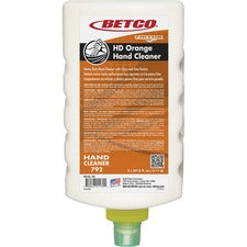 Betco Triton HD Orange Hand Cleaner Refill Citrus Scent - 2.11 quart - Grease Remover, Grime Remover - Skin - White - Heavy Duty - 1 Each