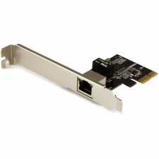StarTech.com 1-Port Gigabit Ethernet Network Card - PCI Express, Intel I210 NIC PCI Express x4 - 1.95 Gbit/s Data Transfer Rate - Intel I210-AT - 1 Port(s) - 1 - Twisted Pair - 10/100/1000Base-T - Plug-in Card