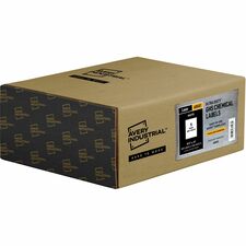 Avery® UltraDuty Warning Label 8 1/2" Width x 11" Length - Permanent Adhesive - Rectangle - Laser - White - Film - Water Resistant - 1 / Sheet - 500 Total Sheets - 500 Total Label(s) - 500 / Box