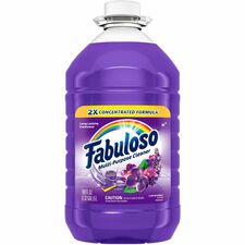 Fabuloso Multi-Purpose Cleaner For Multipurpose - 169 fl oz (5.3 quart) - Lavender Scent - Recommended For: Grease Remover, Soil Remover - Residue-free, pH Neutral, Child Safety Cap - Purple Bottle - 1 Each