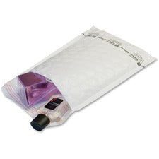 Jiffy Mailer Tuffgard Extreme No. 1 Mailers Bubble - #1 - 7 1/4" Width x 12" Length - Self-adhesive Seal - White - 50 / Carton