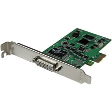 StarTech.com High-Definition PCIe Capture Card - HDMI VGA DVI & Component - 1080P Functions: Video Capturing, Video Recording - PCI Express x1 - 1920 x 1080 - NTSC, PAL-M, PAL60, PAL - H.264, MPEG-4 - DVI - 1 Each - PC - Plug-in Card - TAA Compliant