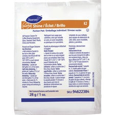 Diversey Suma Shine Portion Pak For Utensil - 0.99 oz (0.06 lb) - Recommended For: Coffee Remover, Tea Remover, Cocoa Remover, Milk Remover - Fragrance-free - White - 100 / Carton