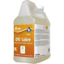 RMC DfE Sabre Heavy Duty Bio-Catalytic Degreaser For Food Service Area, Kitchen, Restroom, Floor - Concentrate - 64.2 fl oz (2 quart) - Recommended For: Grease Remover, Fat Remover, Oil Remover - White - 4 / Carton