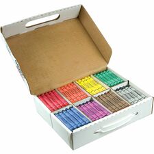 Prang Crayons Master Pack Assorted - 200 / Box
