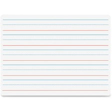 Flipside Double-sided Dry Erase Board 9" (0.8 ft) Width x 12" (1 ft) Height - White Surface - Rectangle - 1 Each