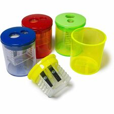 Eisen Two-hole Sharpener 2 Hole(s) - 2.5" Height x 1.3" Width - Assorted - 12 / Box