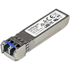 StarTech.com Cisco SFP-10G-LR Compatible SFP+ Transceiver Module - 10GBASE-LR For Optical Network, Data Networking - 1 x LC Duplex 10GBase-LR Network - Optical Fiber - Single-mode - 10 Gigabit Ethernet - 10GBase-LR - Hot-pluggable, Hot-swappable - 1 Each
