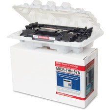 microMICR MICR Laser Toner Cartridge 87A (CF287A) - Black - 1 Each 9000 Pages