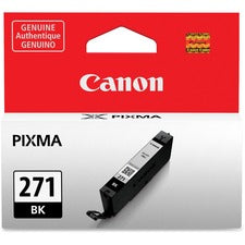 Canon CLI-271 Original Inkjet Ink Cartridge - Black - 1 Each Inkjet - Black - 1 Each