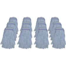 Genuine Joe Blended Yarn Mophead Yarn - 12 / Carton