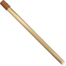 Impact Screw-type Wood Handle 54" Length x 1" Diameter - Natural - Hardwood, Plastic - 12 / Carton