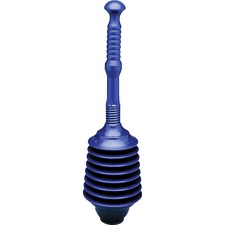 Impact Deluxe Professional Plunger 2.75" Cup Diameter - Polyethylene - Dark Blue