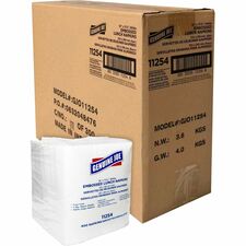 Genuine Joe Lunch Napkins 1 Ply - Quarter-fold - 13" Width x 11.25" Length - White - 400/Pack - 6 / Carton