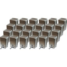 Genuine Joe Stainless Vertical Soap Dispenser Manual - 1.25 quart Capacity - Stainless Steel - 24 / Carton