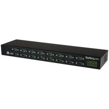 StarTech.com 16-Port USB-to-Serial Adapter Hub External - USB - PC, Linux, Mac - 16 x Number of Serial Ports External - 1 - TAA Compliant