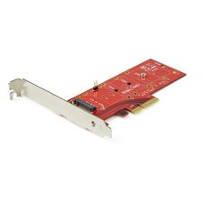 StarTech.com x4 PCI Express 3.0 to M.2 PCIe NVMe SSD Adapter Connect a PCIe M.2 SSD (NVMe or AHCI) to your computer through PCI Express 3.0 for ultra-fast data access - x4 PCI Express to M.2 PCIe SSD Adapter - M.2 NGFF SSD (NVMe or AHCI) Adapter Card - Ex