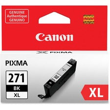 Canon CLI-271 Original High Yield Inkjet Ink Cartridge - Black - 1 Each Inkjet - High Yield - Black - 1 Each
