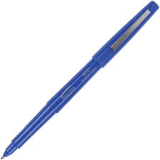 Integra Medium-point Pen Medium Pen Point - Blue Ink - Water Based - Blue Barrel - Resin Tip - 1 Dozen