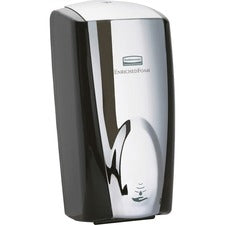 Rubbermaid Commercial Touch-free Auto Foam Dispenser Automatic - Black, Chrome - 10 / Carton