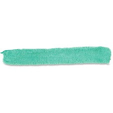 Rubbermaid Commercial Wand Duster Replacement Green - MicroFiber - 0.8" Height x 3.2" Width x 22.7" Length - 6 / Carton