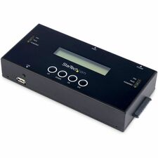StarTech.com SATA/SAS Duplicator and Eraser Standalone - TAA Compliant - 1 x Source Drive(s) Supported - 1 x Destination Drive(s) Supported - Serial ATA/600, 6Gb/s SAS Drive Interface - USB 3.0 Type A