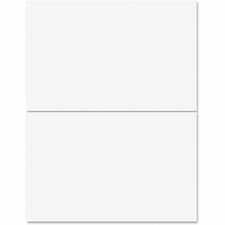 Business Source Bright White Premium-quality Internet Shipping Labels 5 1/2" Width x 8 1/2" Length - Permanent Adhesive - Rectangle - Laser, Inkjet - Bright White - 2 / Sheet - 250 Total Sheets - 500 / Box