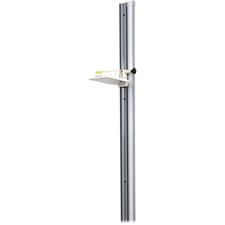 Health o Meter Wall-Mounted Height Rod 55.5" Length x 5" Width - 1/16 Graduations - Imperial, Metric Measuring System - 1 Each