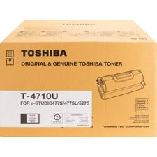 Toshiba T4710U Original Laser Toner Cartridge - Black - 1 Each 36000 Pages